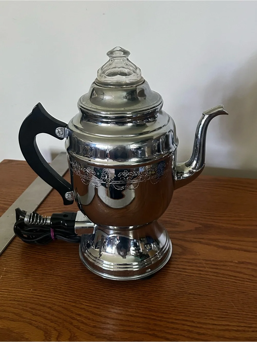 Vintage United Electric Kettle Percolator 950A